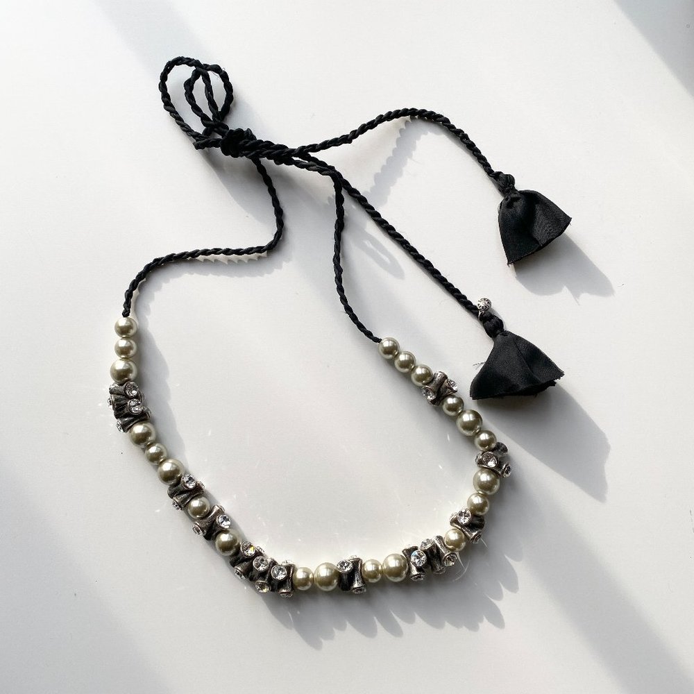 J. Crew Multi-Beaded Necklace